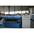Double steel tile forming machine